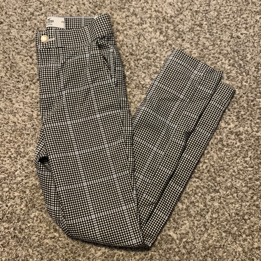 Hollister Plaid pants